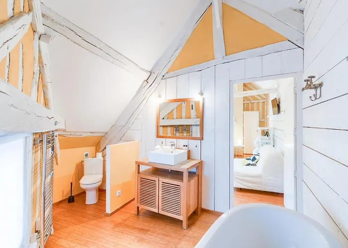 Tatil Evi L'esprit Loft - Atypique Pour 12 Pers Honfleur