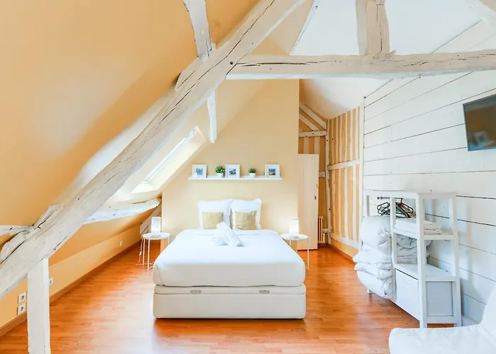 Tatil Evi L'esprit Loft - Atypique Pour 12 Pers Honfleur